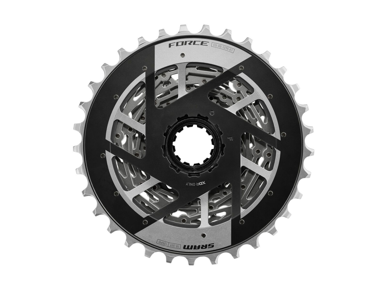 SRAM Force XG-1270 E1 Kassette - 12-fach, silver - Bild 9