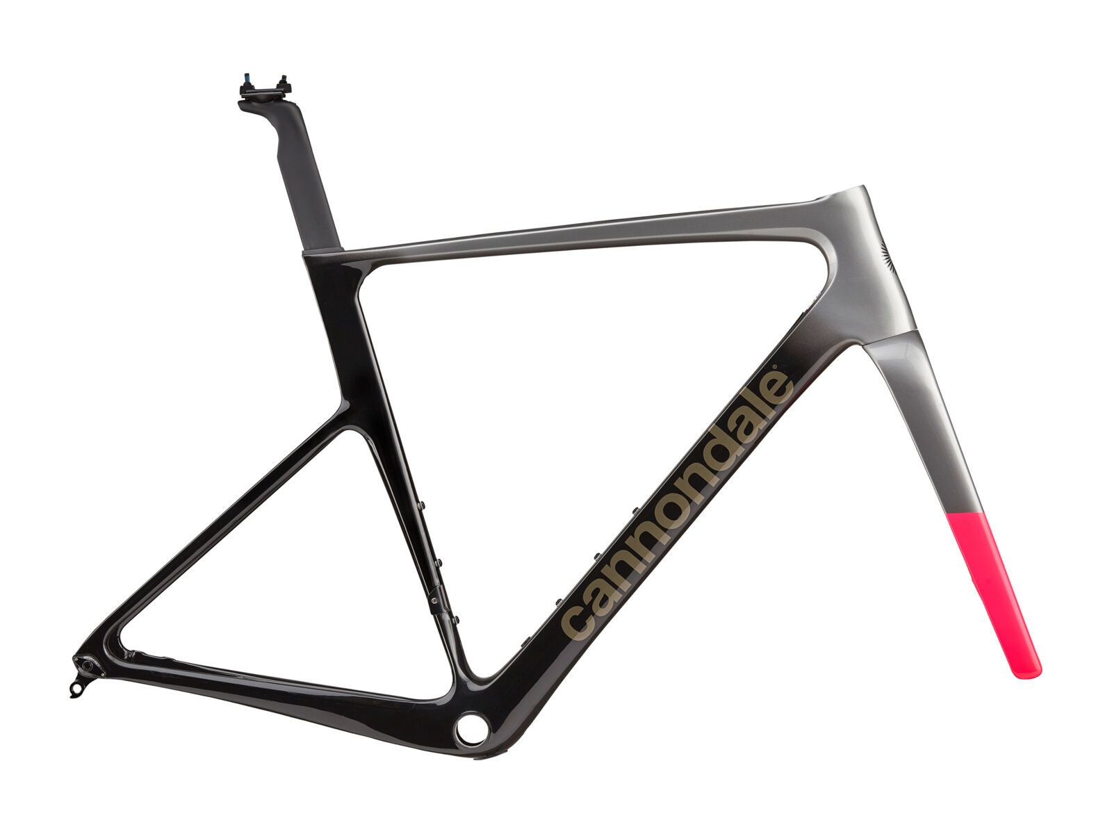 Cannondale SuperSix Evo Hi-Mod A/M Frameset, grey - Bild 1