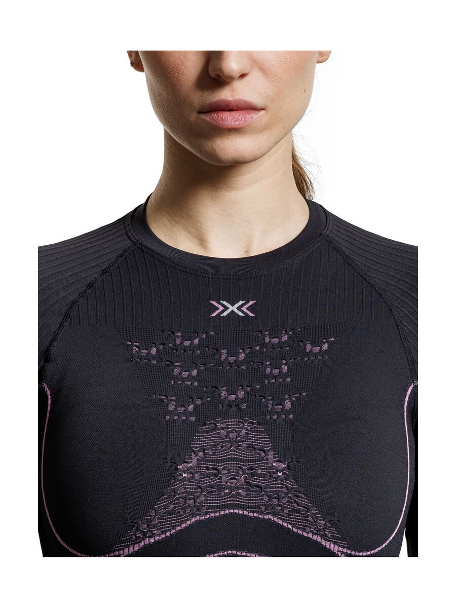 X-Bionic Energy Accumulator 4.0 Shirt LG SL Wmn, charcoal/magnolia - Bild 8