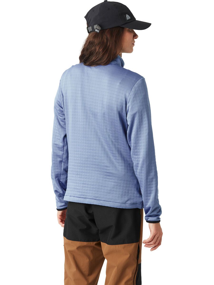 Picture Bake W 1/4 Grid Fleece, stonewash - Bild 4