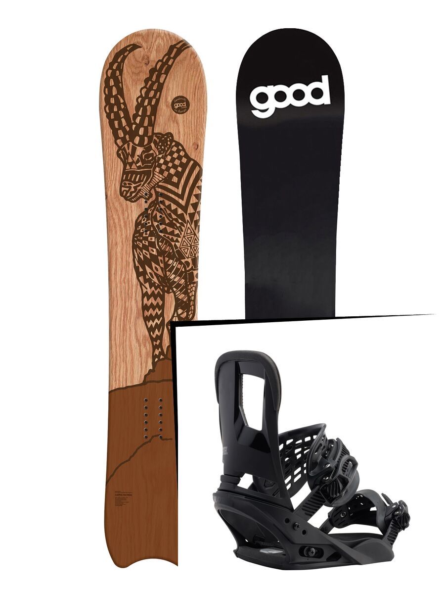 Set: goodboards Capra 2017 + Burton Cartel (1712700S) - Bild 1