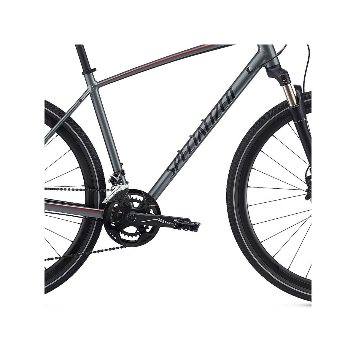 Specialized Crosstrail Expert, charcoal/candy red/black reflective - Bild 5