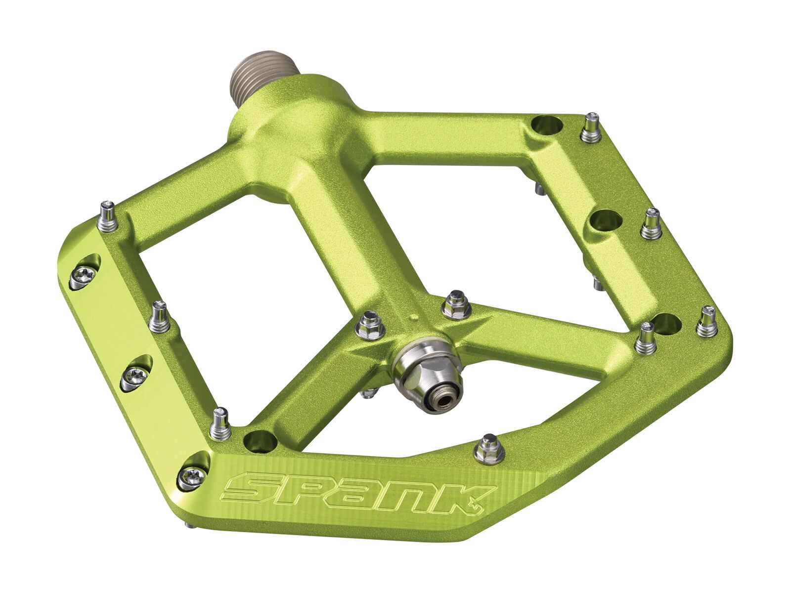 Spank Spike Reboot Flat Pedal, green - Bild 2