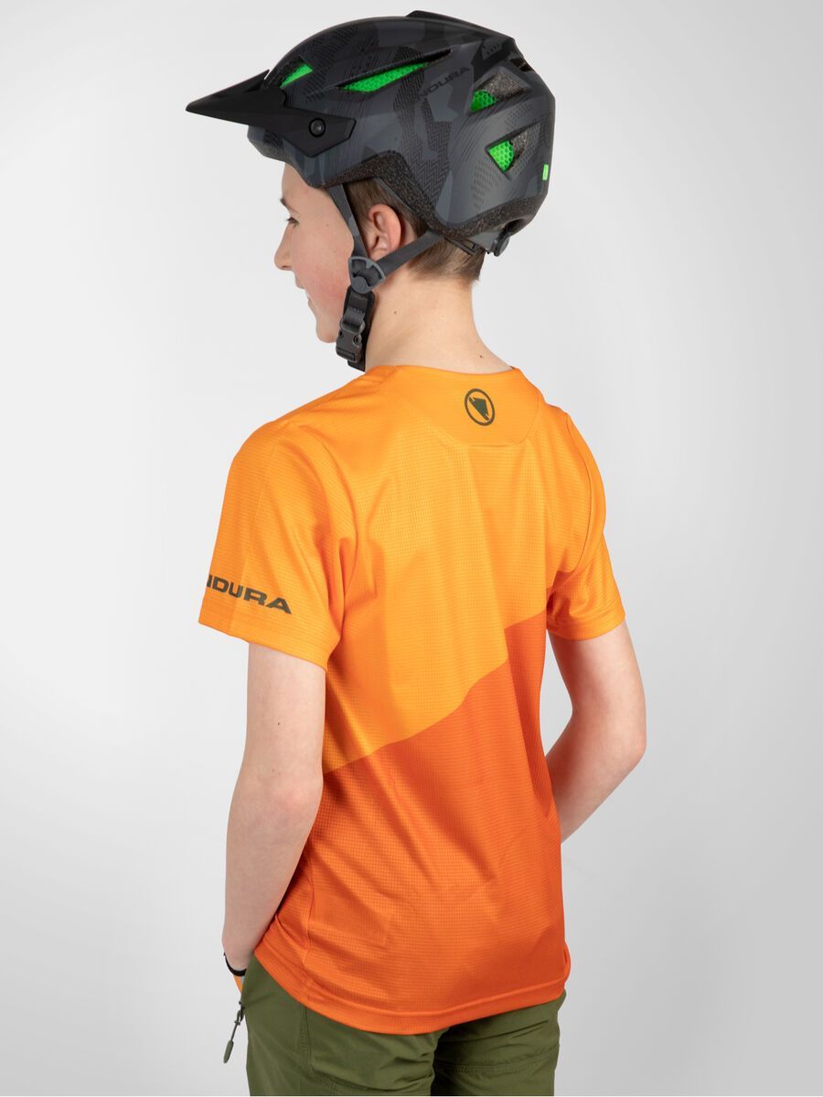 Endura Kinder SingleTrack Core T-Shirt, mandarine - Bild 5