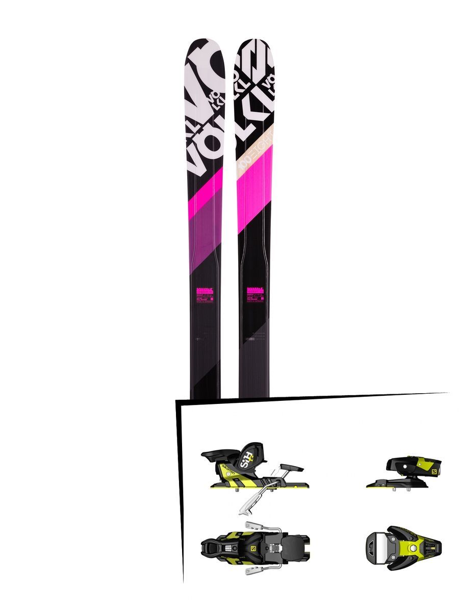 Völkl Set: 100 Eight Pink 2016 + Salomon STH2 WTR 13 - Bild 1
