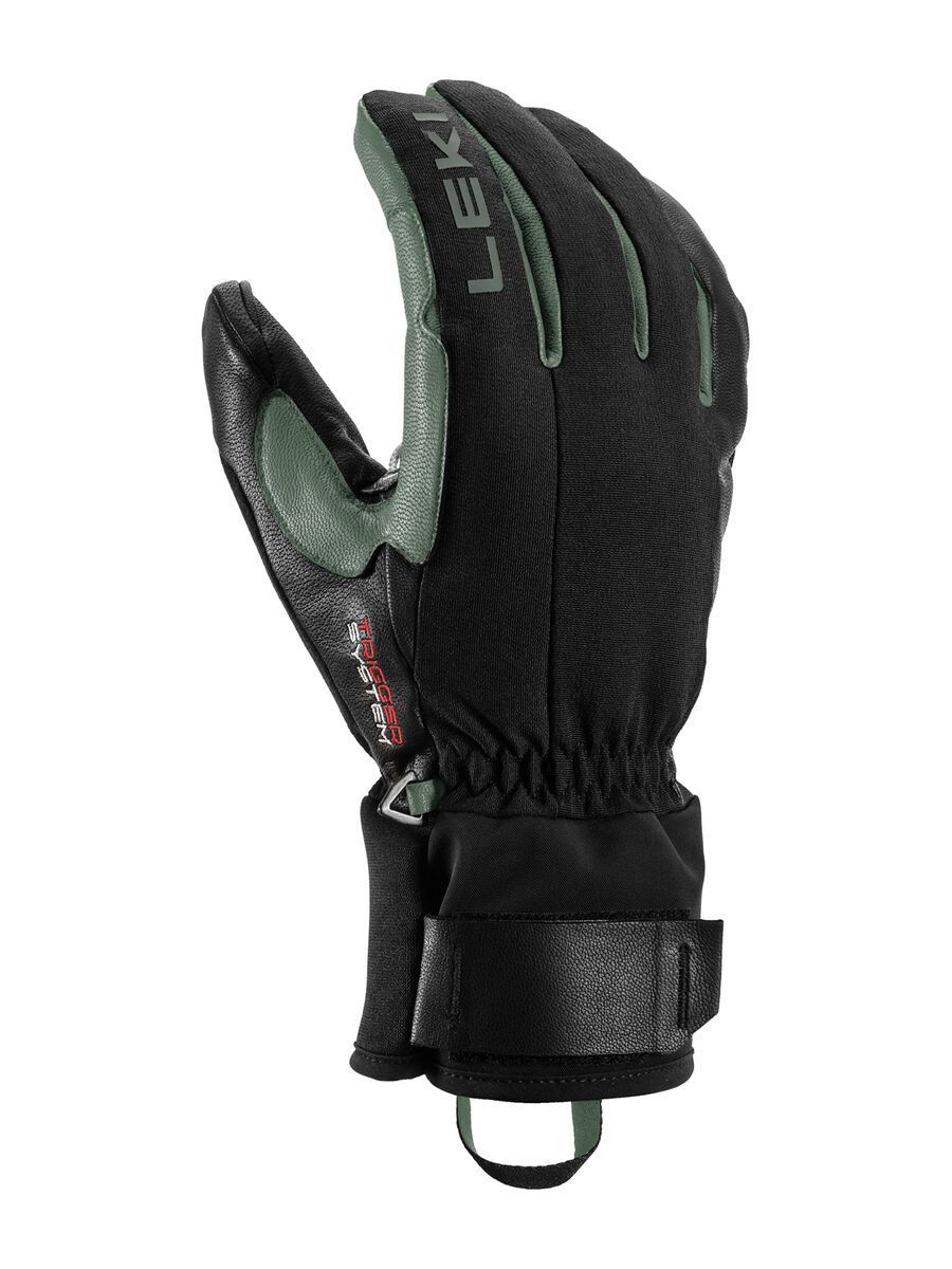 Leki Argus Thermo 3D, black/dusty green - Bild 1