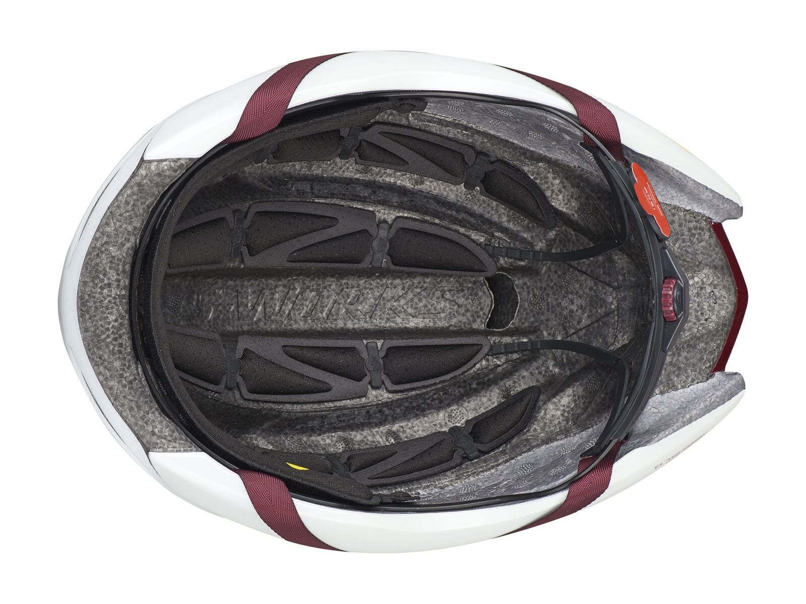 Specialized S-Works Evade II MIPS (ANGi komp.), metallic white/maroon - Bild 6