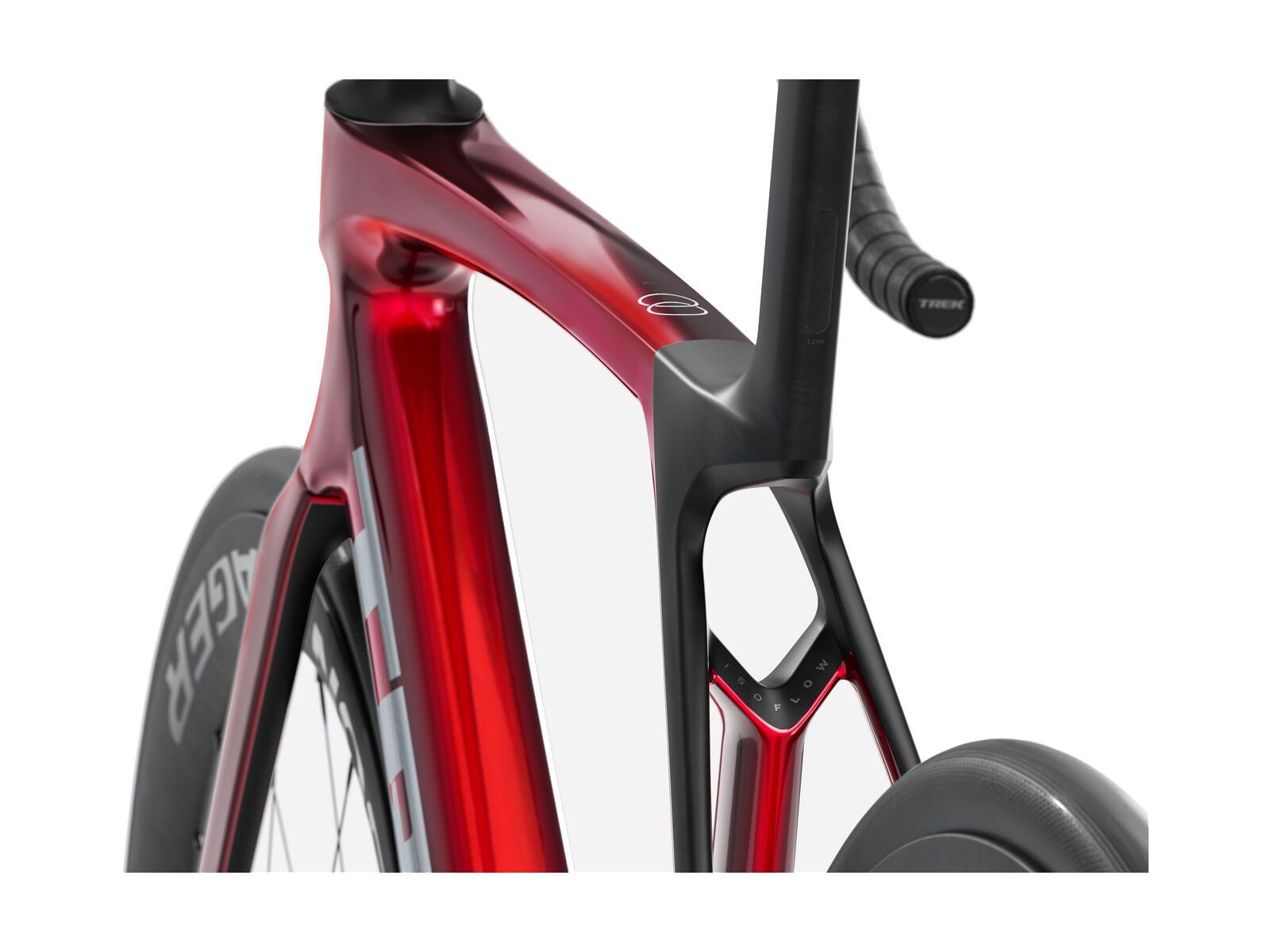 Trek Madone SL 7 Gen 8, gloss fury red/matte deep smoke - Bild 4
