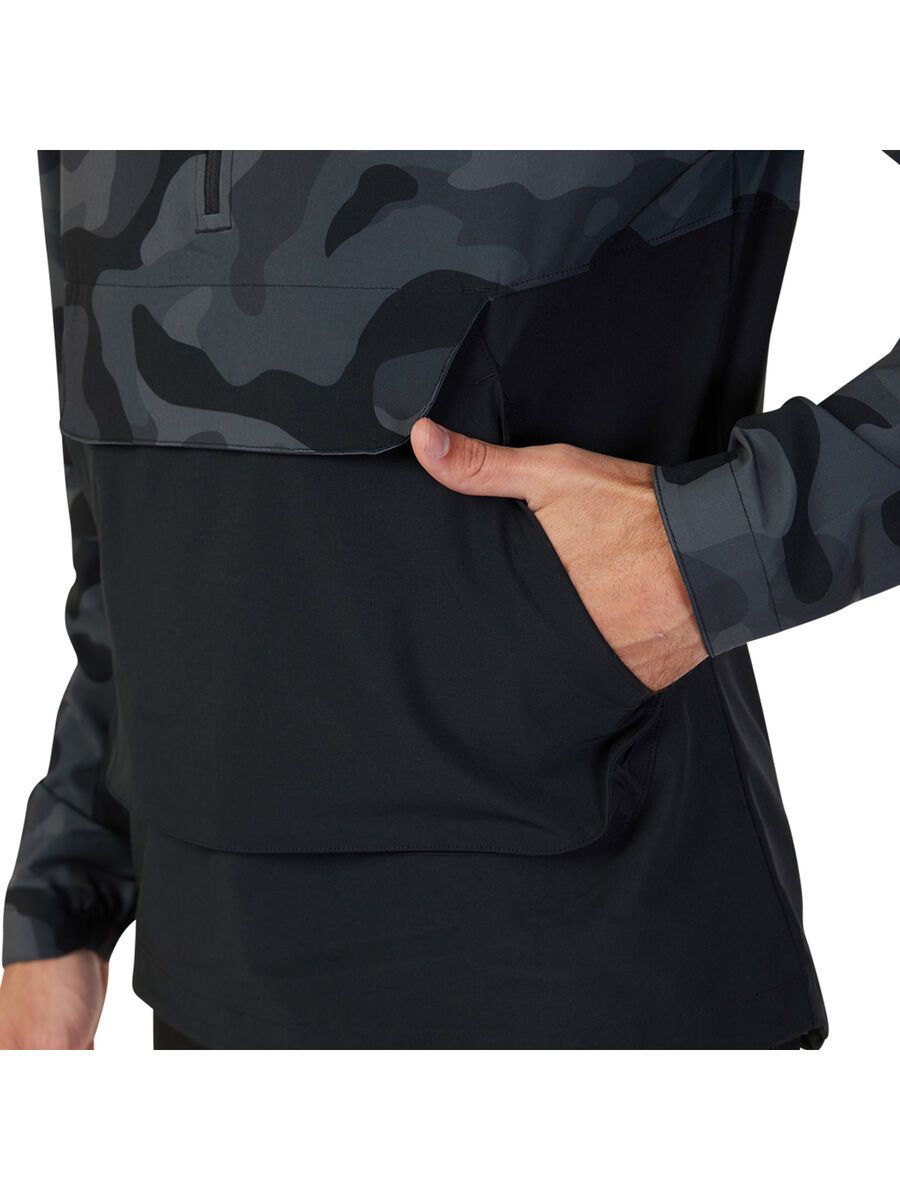 Fox Ranger Wind Pullover, black camo - Bild 5