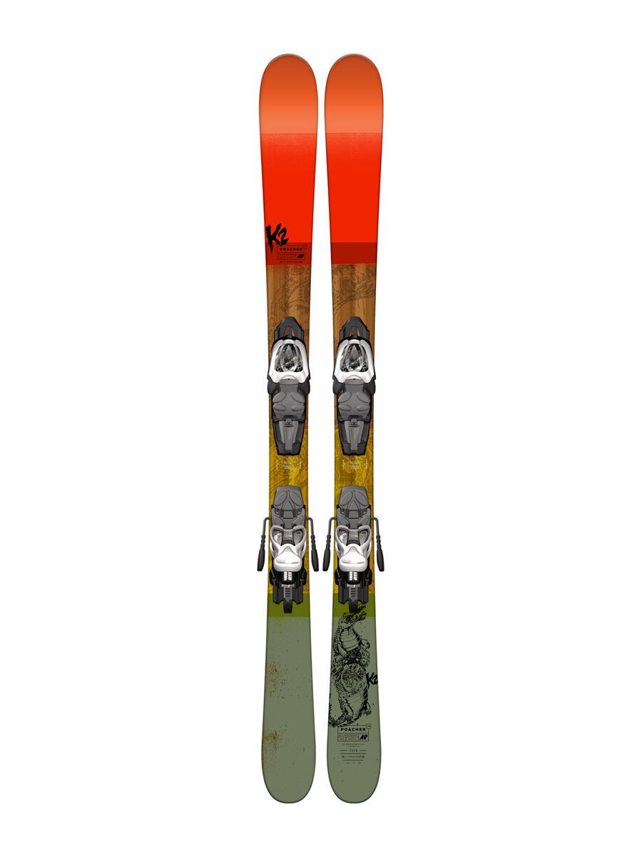 K2 SKI Poacher JR + Fastrak2 7, 85 mm 2017 - Kinderski - Bild 1