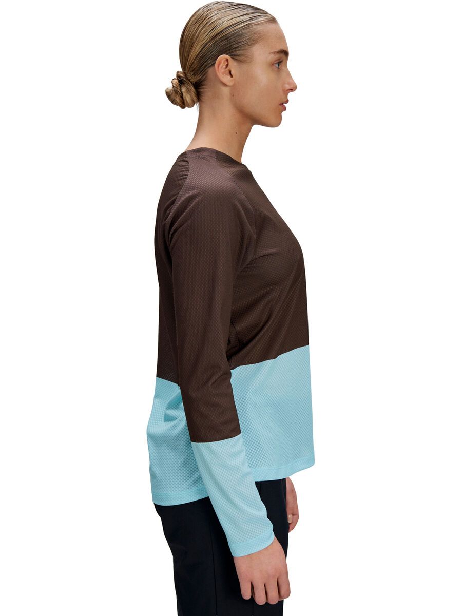 POC W's Motion Air Long Sleeve MTB Jersey, bronzite brown/lazurite blue - Bild 7