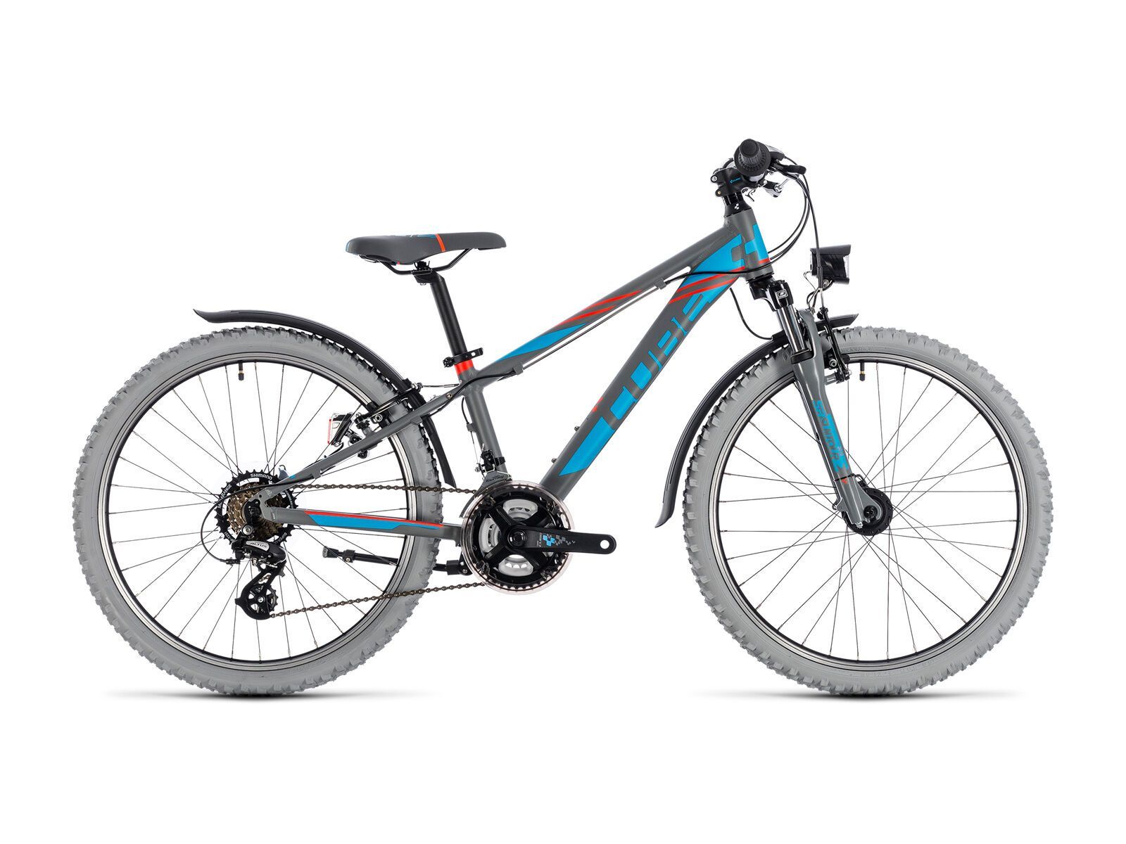 Cube Kid 240 Allroad, grey´n´blue - Bild 1