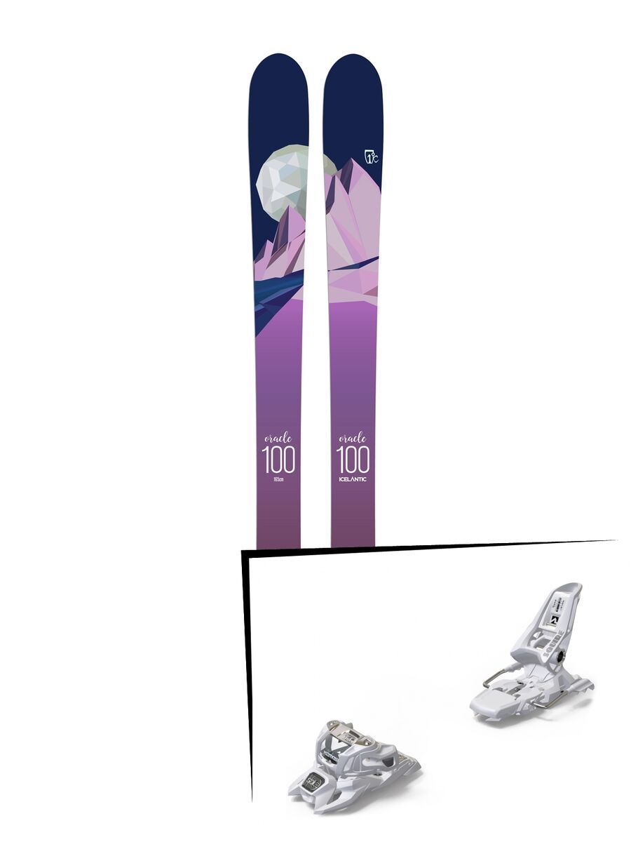 Set: Icelantic Oracle 100 2018 + Marker Squire 11 ID white - Bild 1