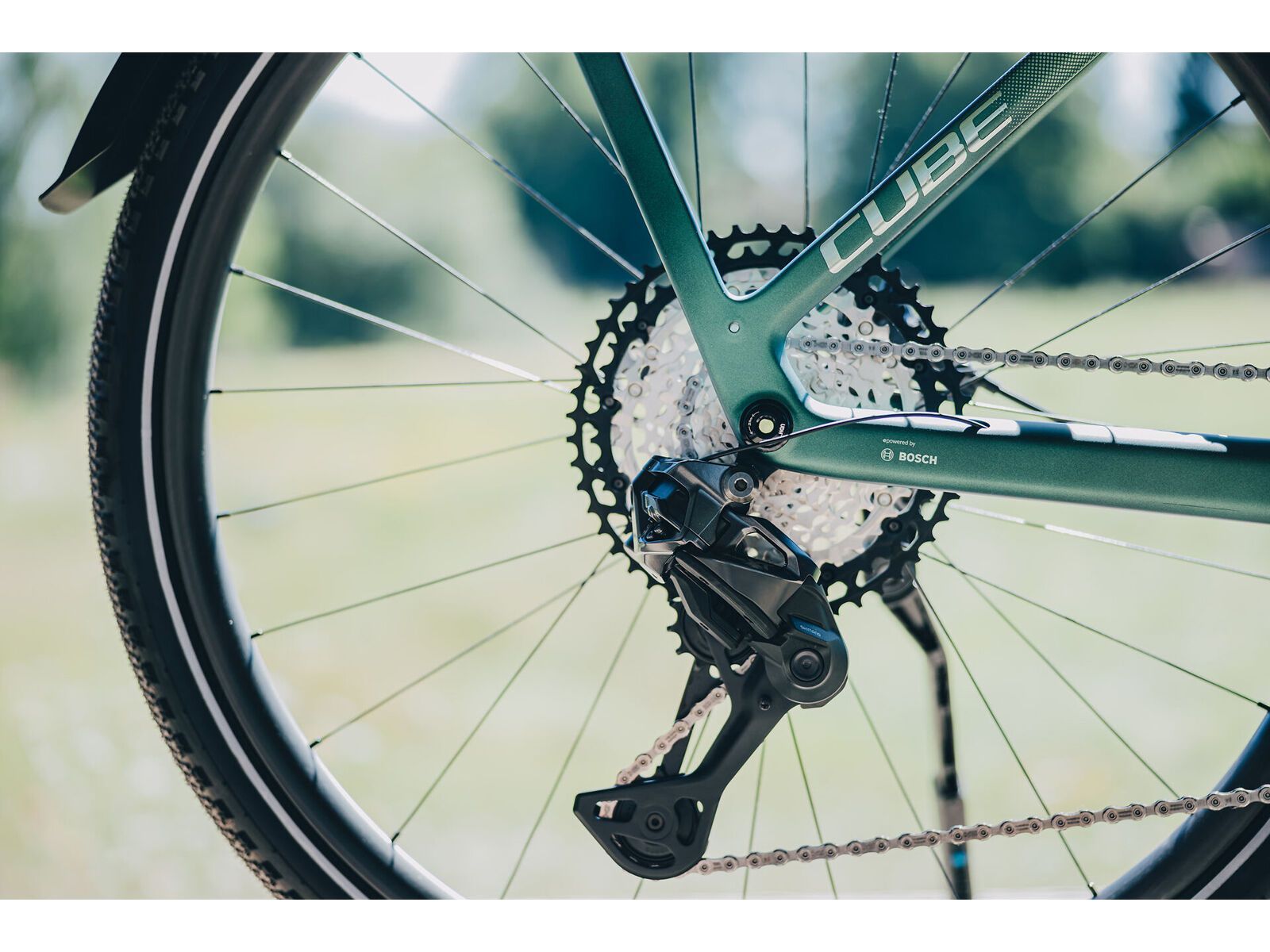 Cube Kathmandu Hybrid C:62 SLT 400X, seafoam´n´chrome - Bild 9