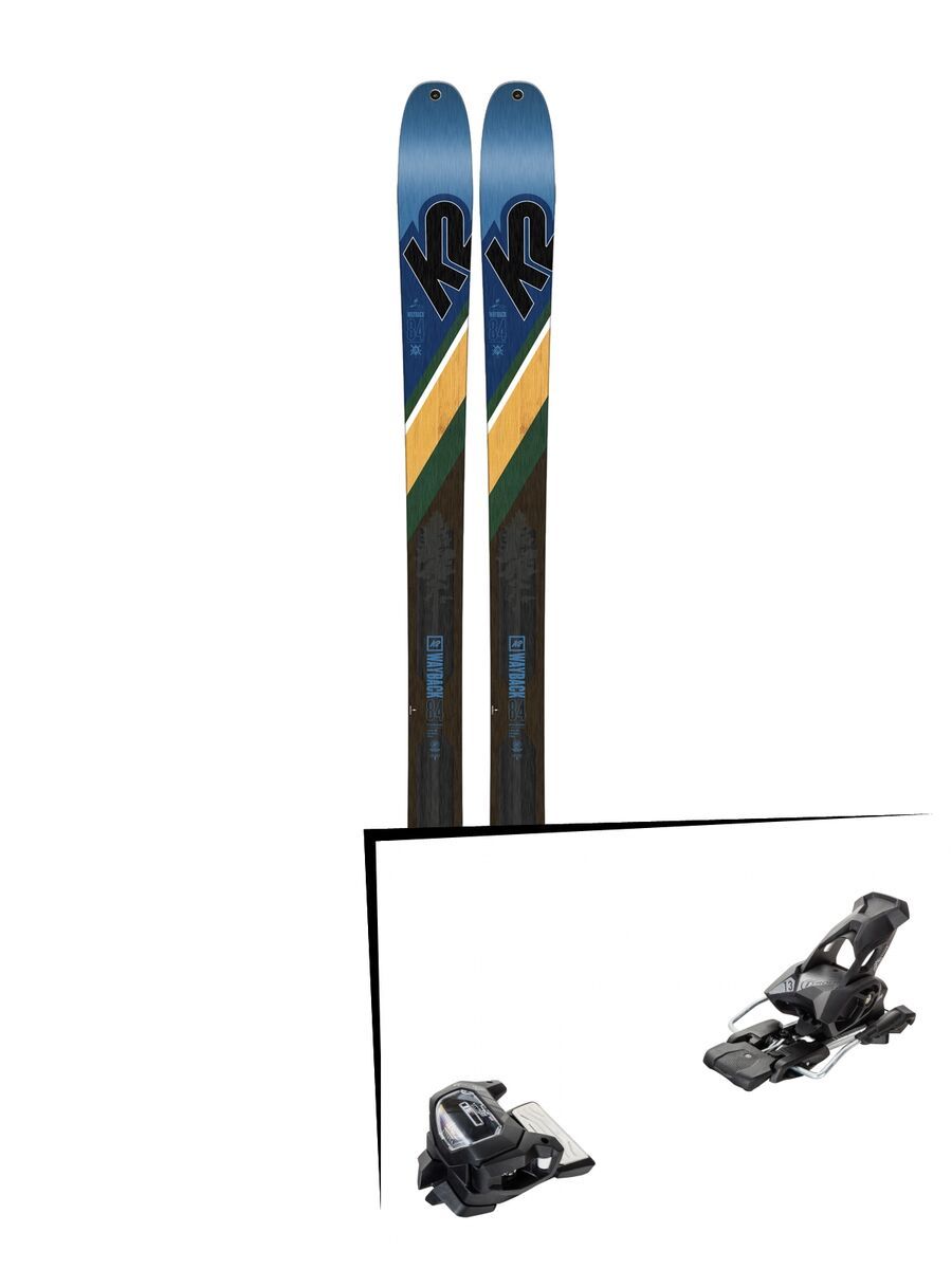 Set: K2 SKI Wayback 84 2019 + Tyrolia Attack² 13 GW solid black - Bild 1
