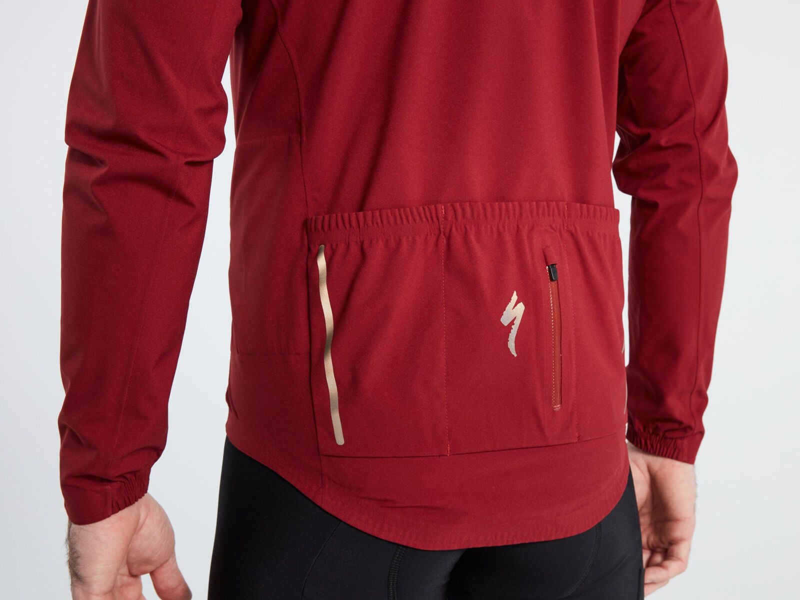 Specialized Men's RBX Comp Rain Jacket, maroon - Bild 8