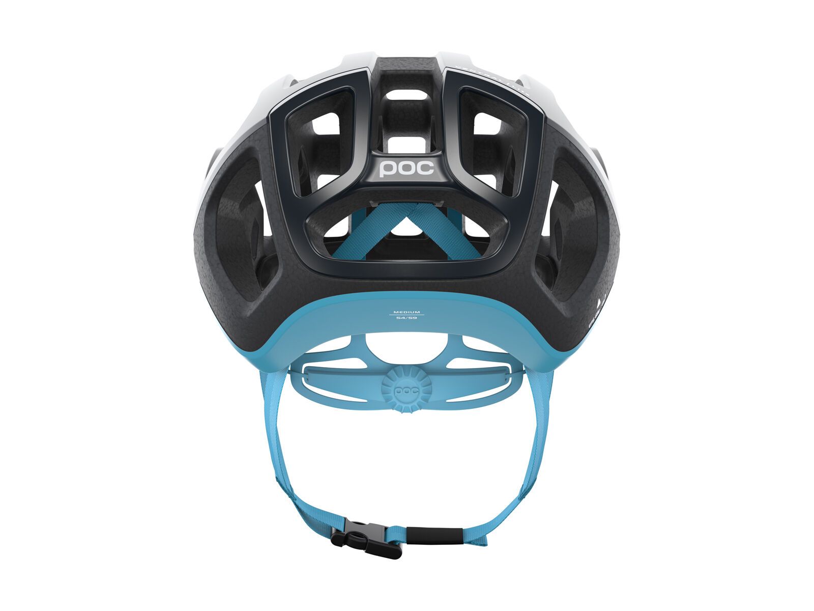POC Ventral Lite, uranium black/basalt blue matt - Bild 4