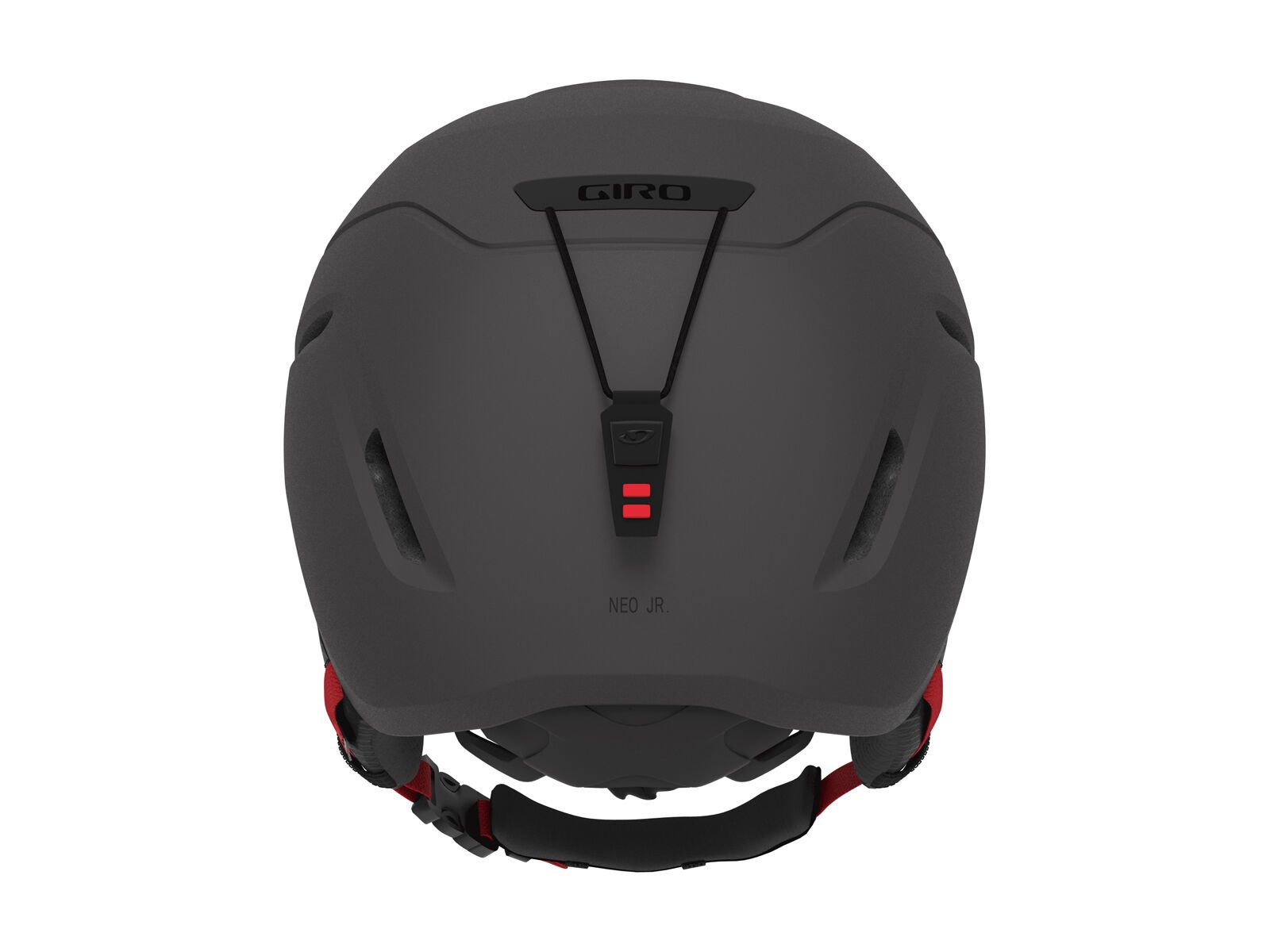 Giro Neo Jr., matte graphite/bright red - Bild 4