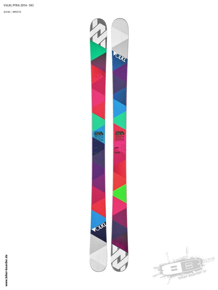 Völkl Set: Pyra 2014 + Marker Free Ten - Bild 2