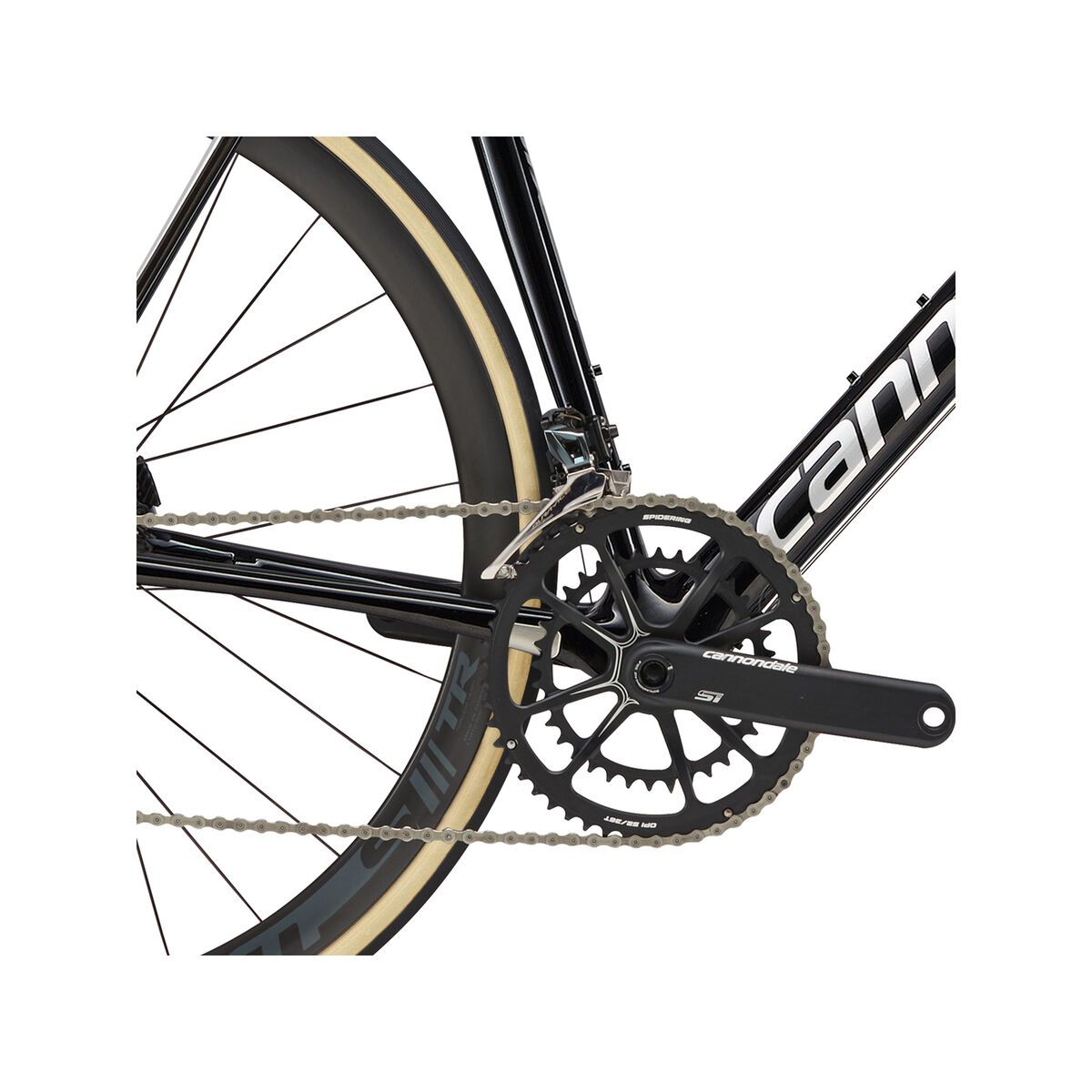 Cannondale SuperSix Evo Hi-Mod Disc Dura-Ace, jet black w/ silver - Bild 3