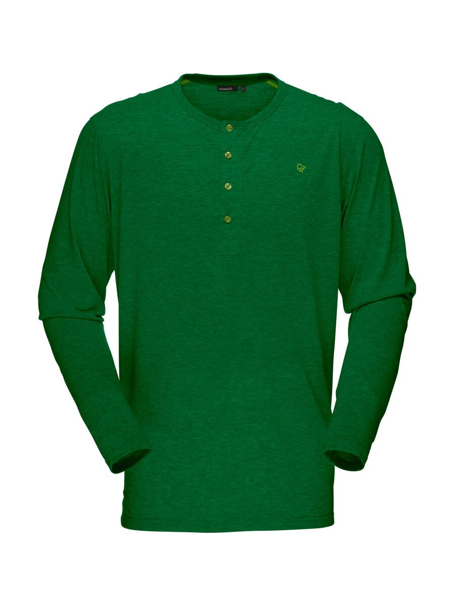 Norrona Falketind Long Sleeve Shirt, chrome green - Bild 1