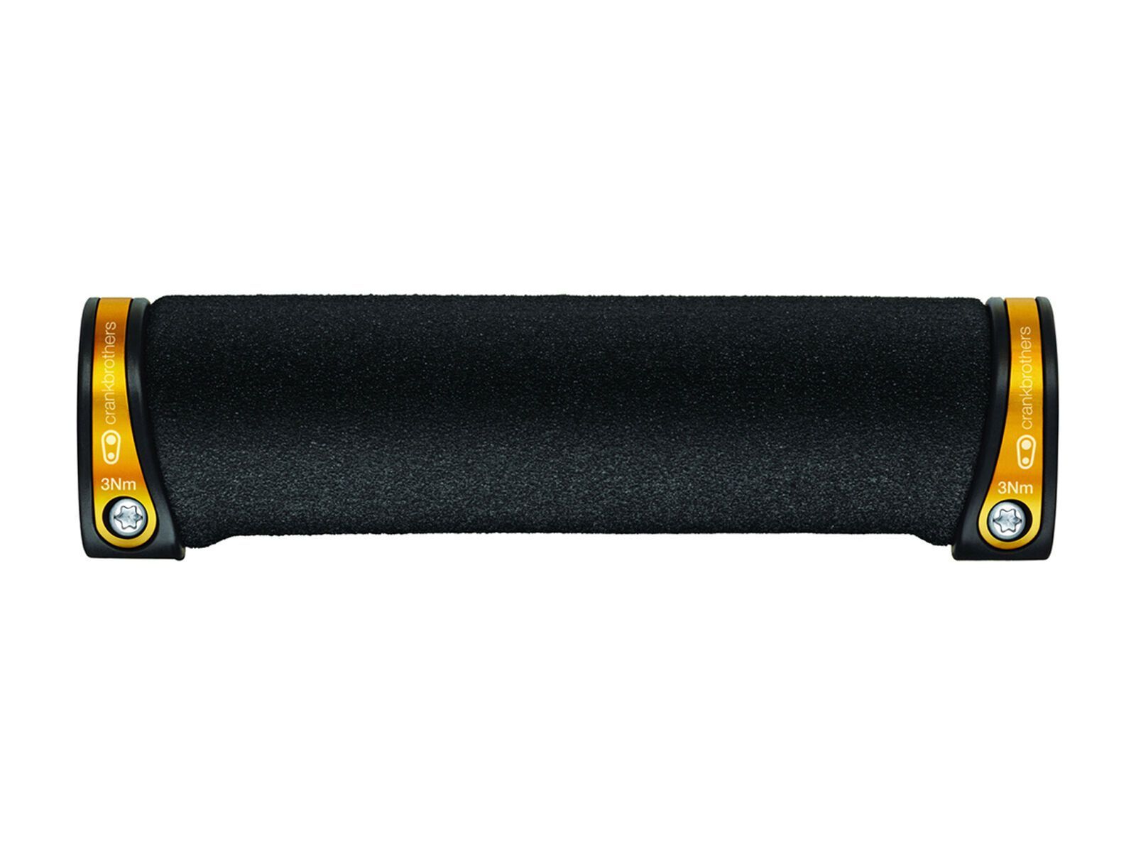 Crankbrothers Cobalt Lock-On Griff, schwarz/gold - Bild 1