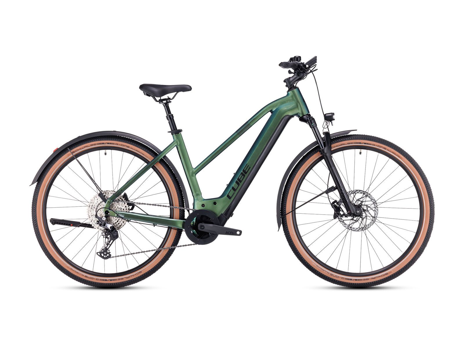 Cube Nuride Hybrid SLX Allroad 750 Trapeze, verde´n´black - Bild 1
