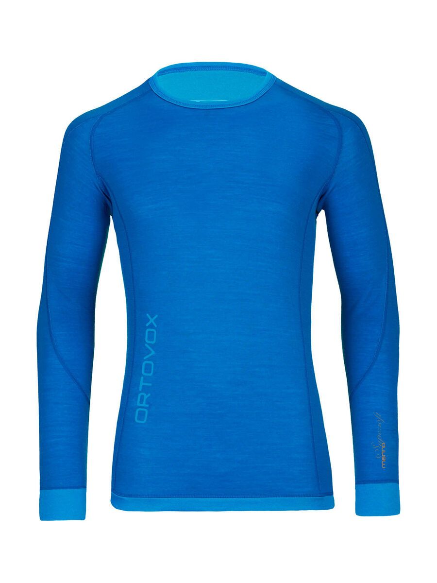 Ortovox Merino Super-Soft Long Sleeve, blue ocean - Bild 1