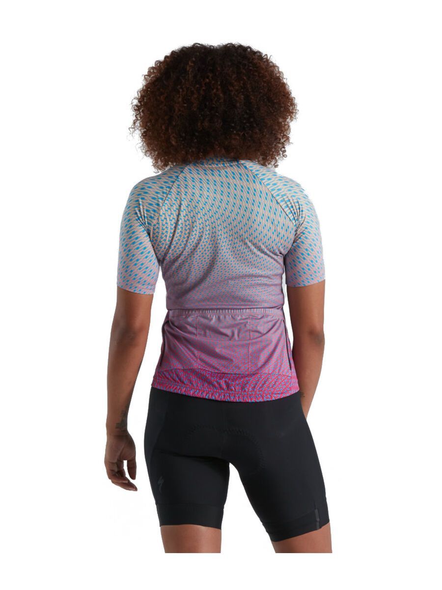 Specialized Women's SL Bicycledelics Jersey, ice papaya/pro blue - Bild 2