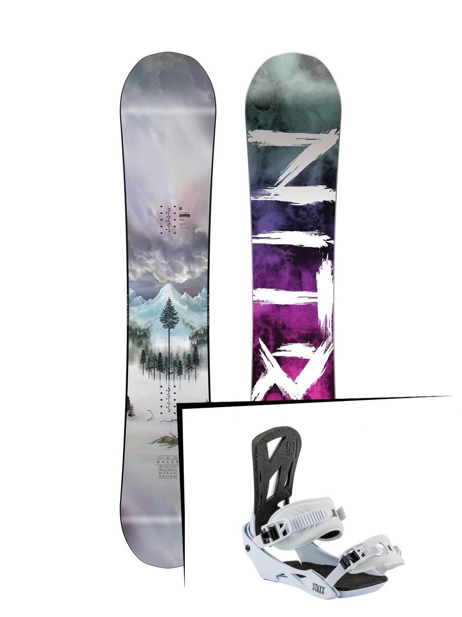Set: Nitro Beast Nitro x Volcom 2019 + Nitro Staxx salt - Bild 1