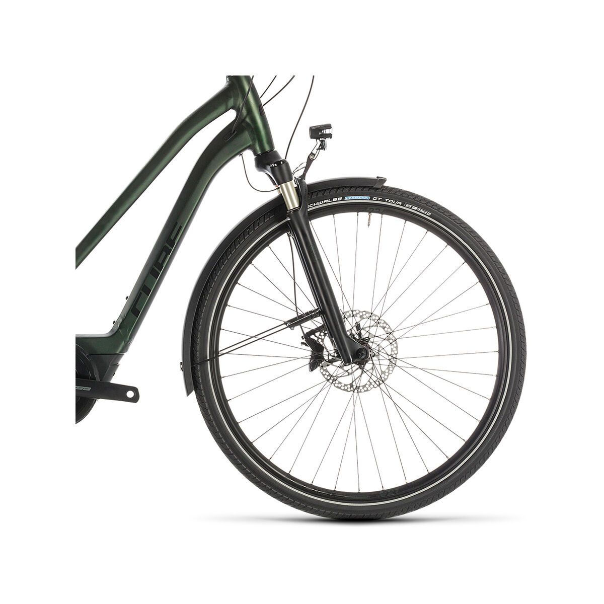 Cube Town Sport Hybrid EXC 500 Trapeze, green´n´black - Bild 2