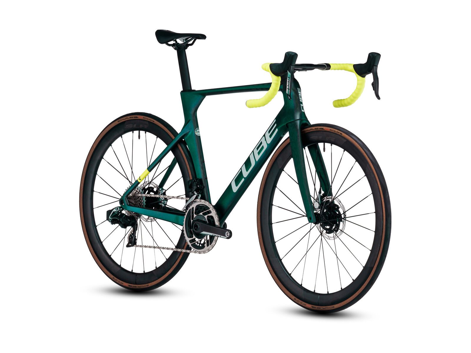 Cube Litening Aero C:68X SLX, goblin´n´yellow - Bild 2