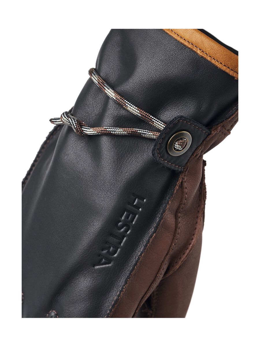 Hestra Wakayama 5 Finger, navy/brown - Bild 2