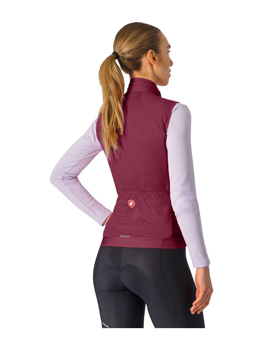 Castelli Espresso W Vest, deep bordeaux - Bild 2