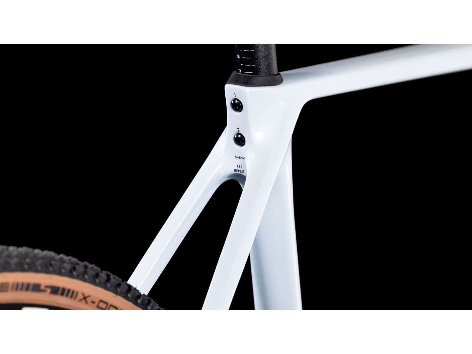 Cube Cross Race C:62 Race, polarwhite´n´blue - Bild 4