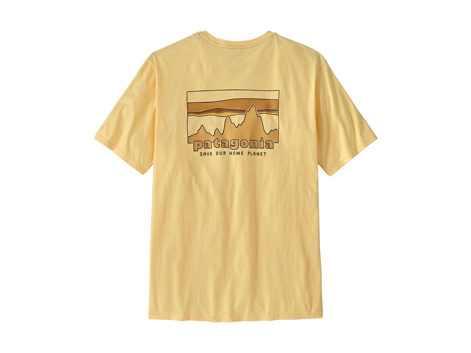 Patagonia Men's '73 Skyline Organic T-Shirt, buttercup yellow - Bild 2