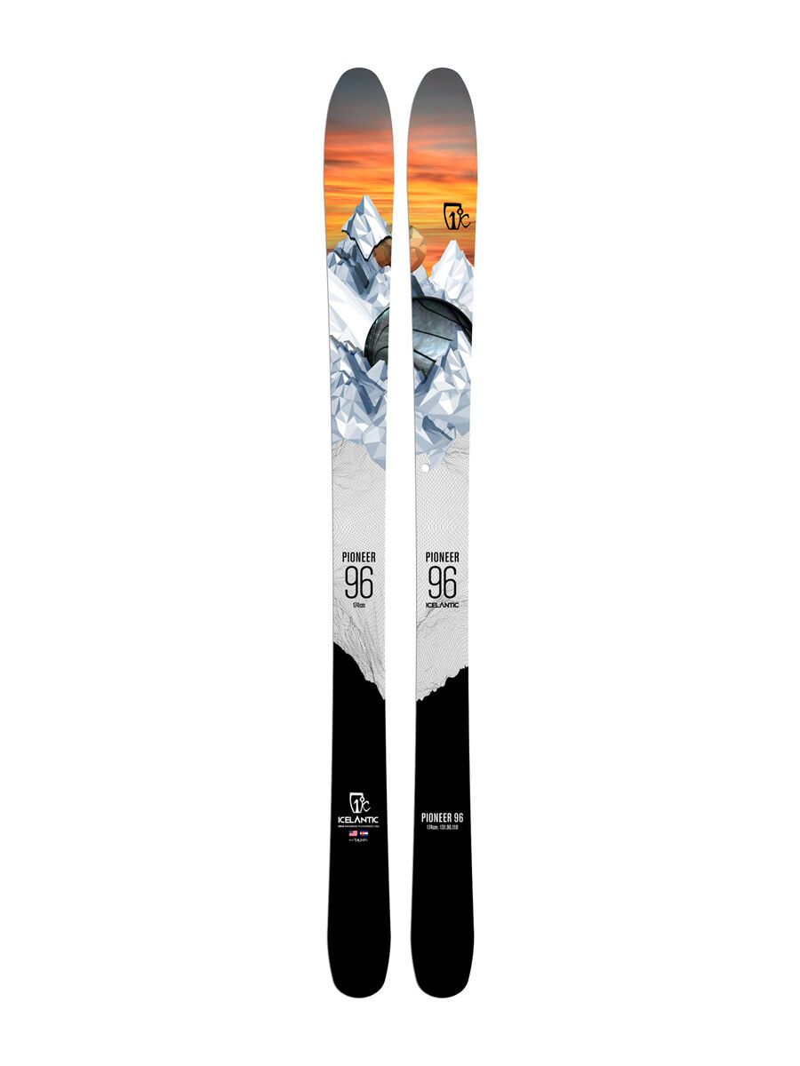 Set: Icelantic Pioneer 96 2018 + Atomic STH 13 WTR black/gun metal - Bild 2