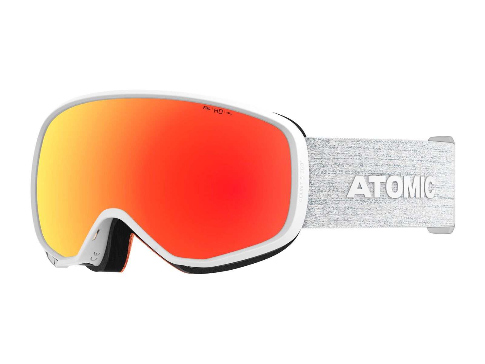 Atomic Count S 360° HD - Red, white - Bild 1