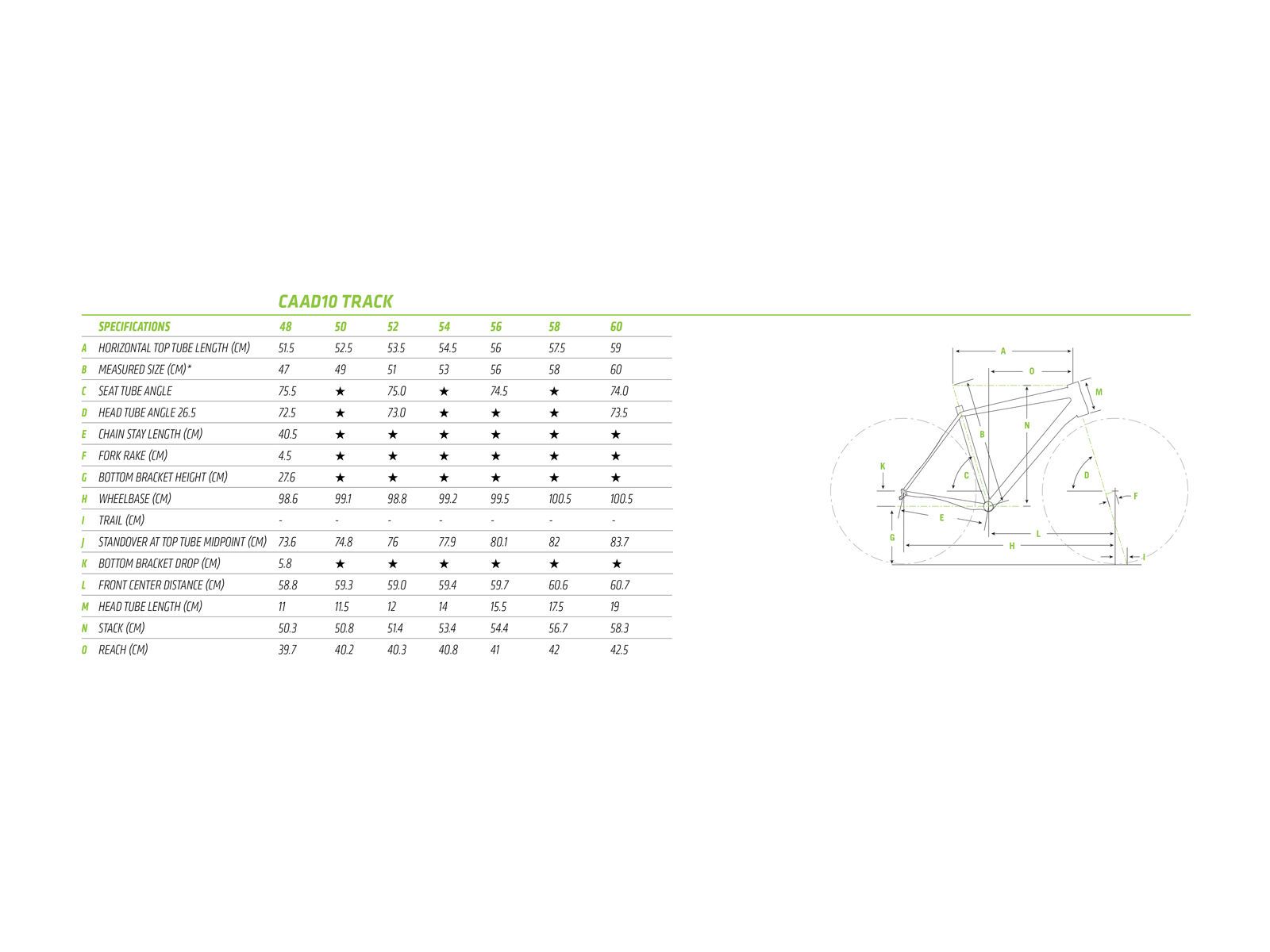 Cannondale CAAD10 Track 1, polished aluminum frame w/ viserker green fade, gloss - Bild 6