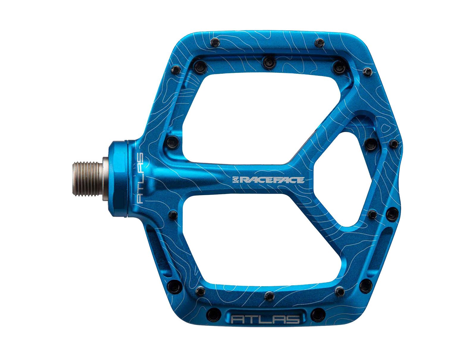 Race Face Atlas Pedals, blue - Bild 2