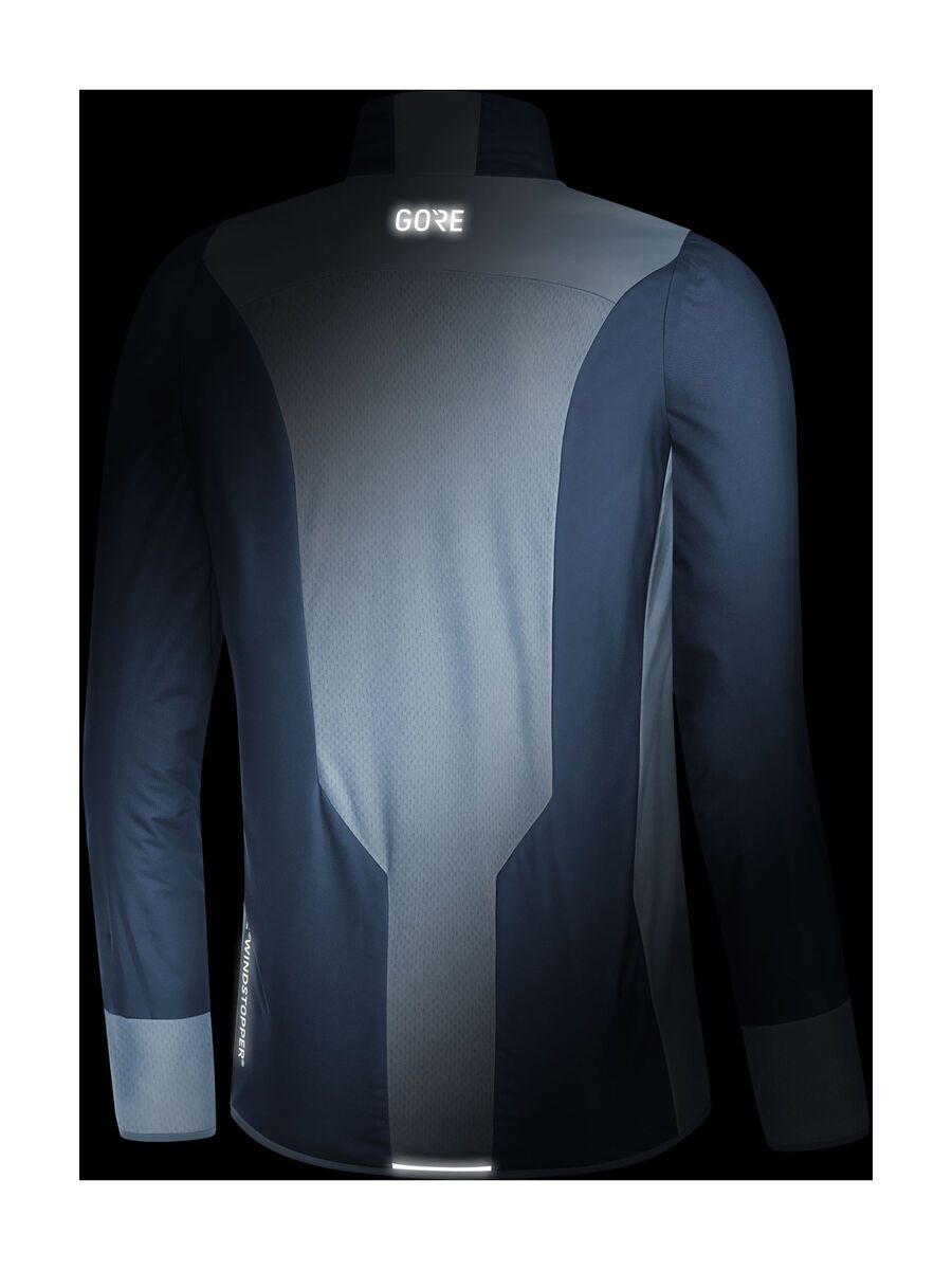 GOREWEAR C5 Partial Gore Windstopper Isolierte Jacke, deep water blue/cloudy blue - Bild 5