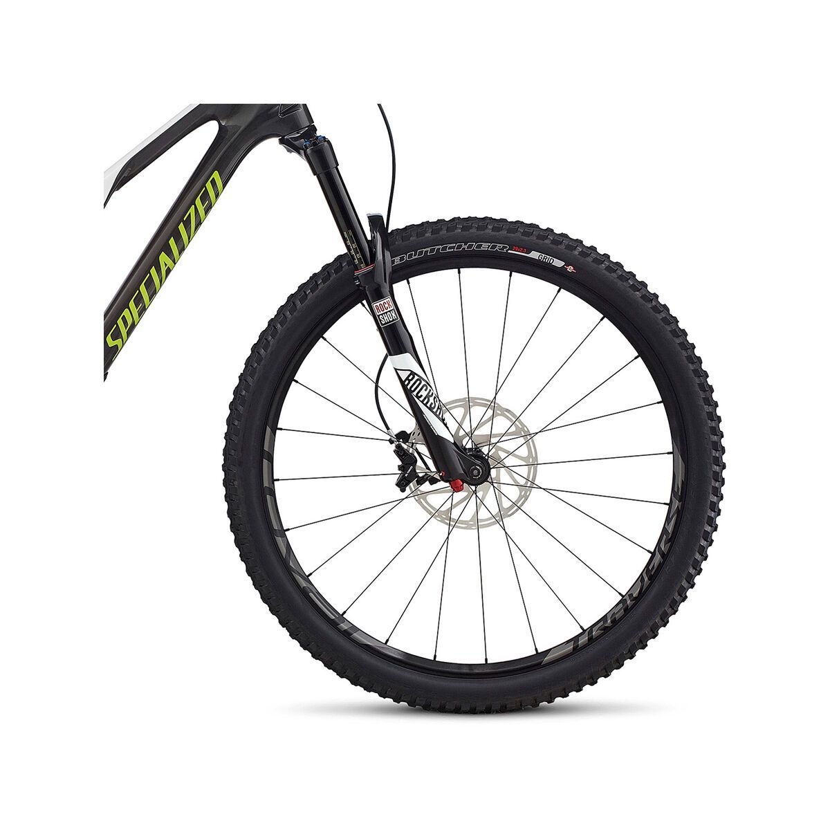 Specialized Stumpjumper FSR Expert Carbon 29, gloss white/carbon/hyper green - Bild 2