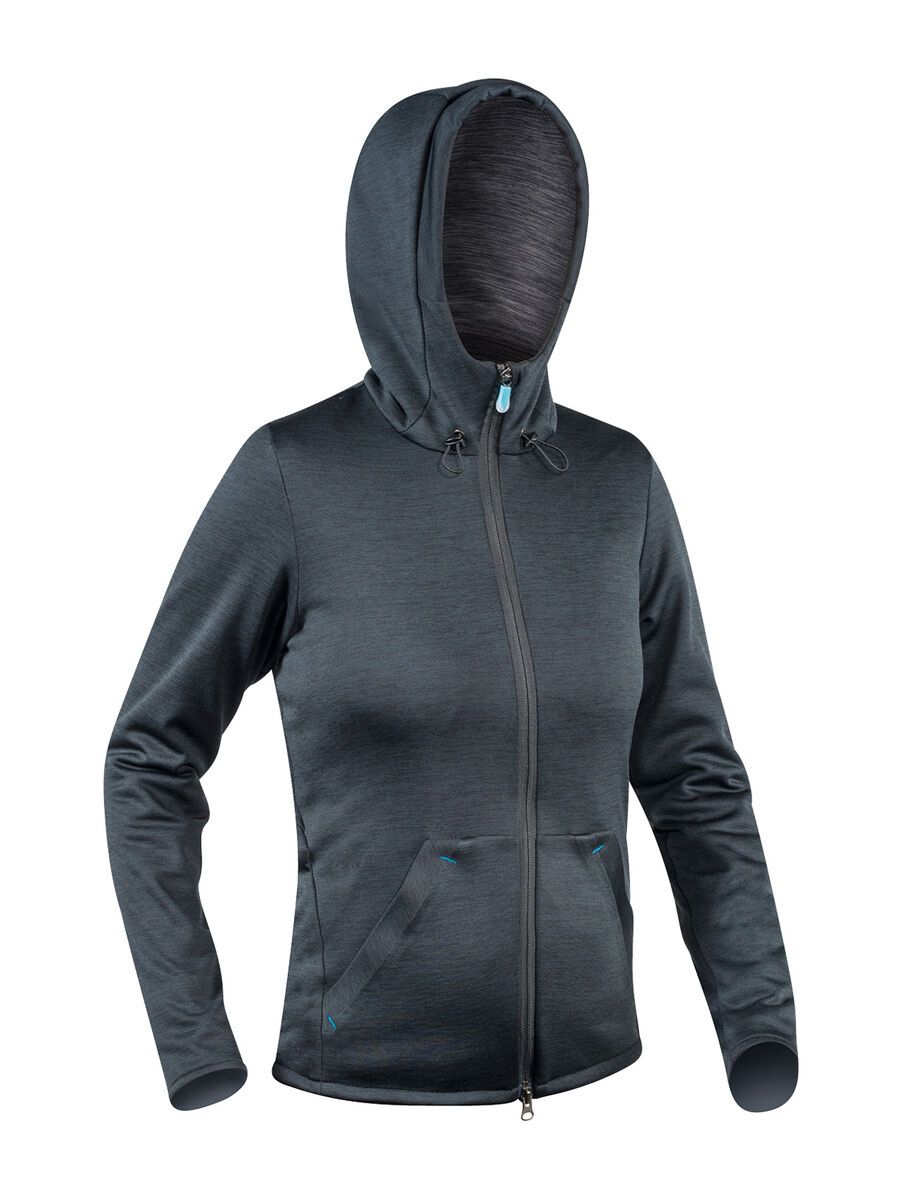 Komperdell Full Zip Hoody Womens, schwarz/mint - Bild 1