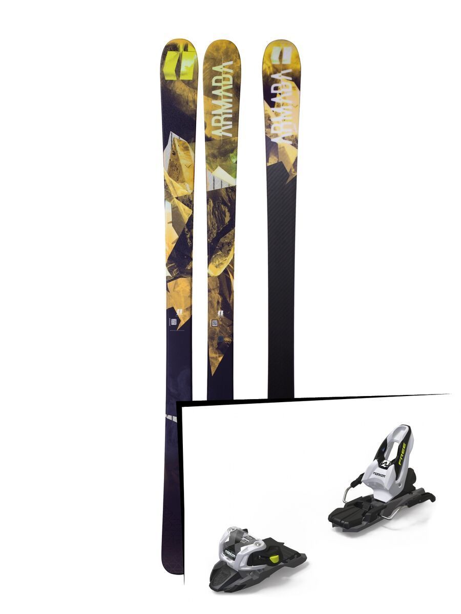 Set: Armada Invictus 89 Ti 2018 + Marker Free Ten black/white - Bild 1