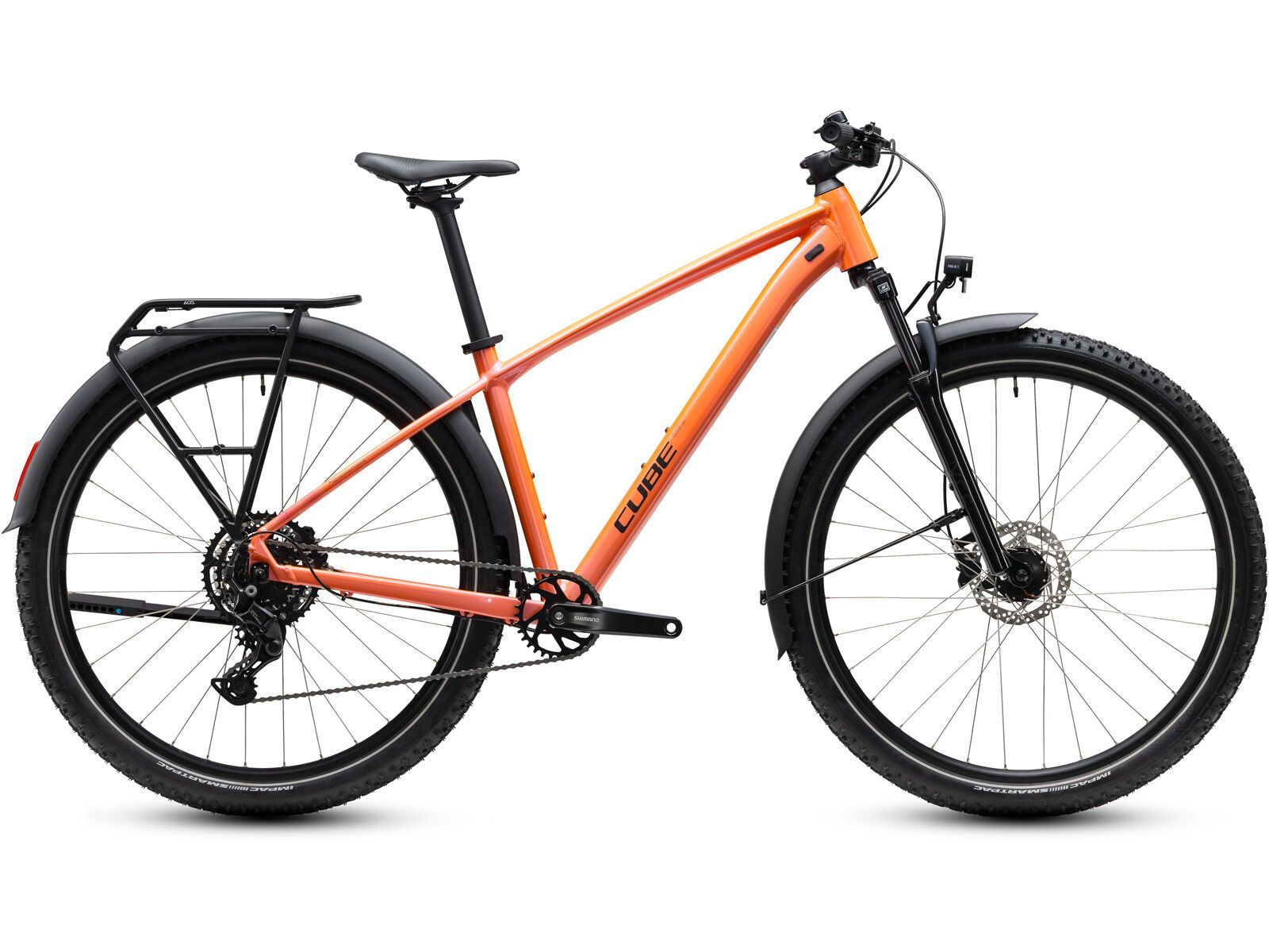 Cube Aim One FE 27.5, salmon´n´black - Bild 1