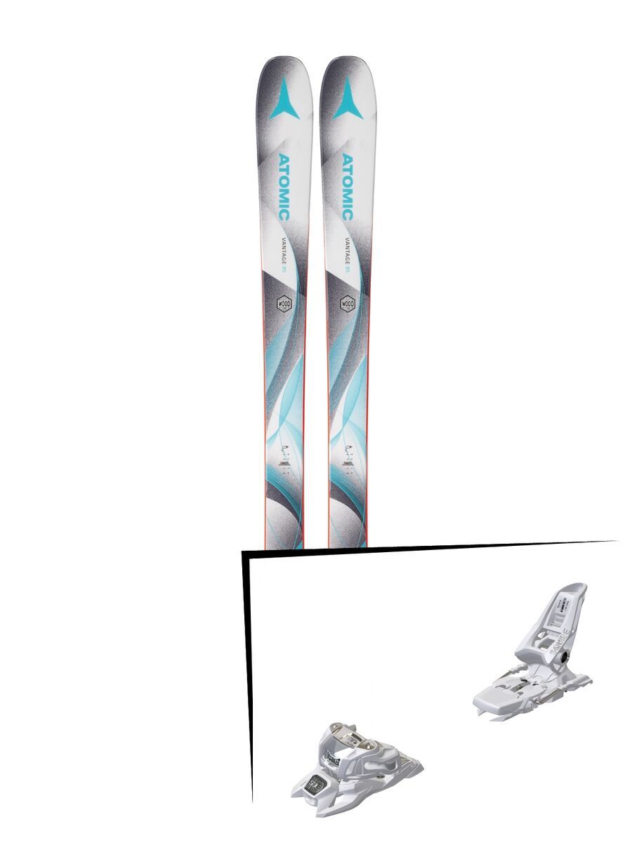 Set: Atomic Vantage 85 W 2018 + Marker Squire 11 ID white - Bild 1