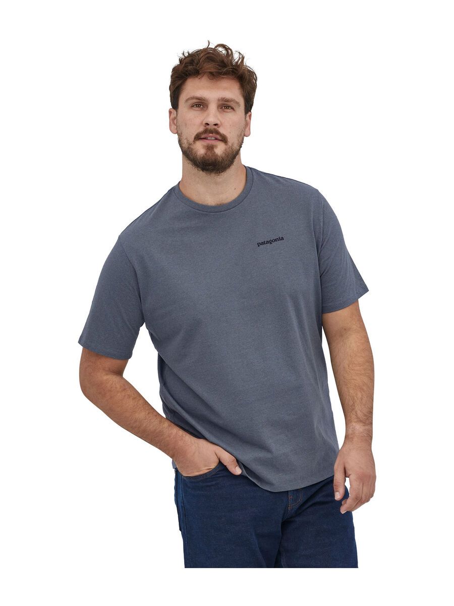 Patagonia Men's P-6 Logo Responsibili-Tee, plume grey - Bild 2