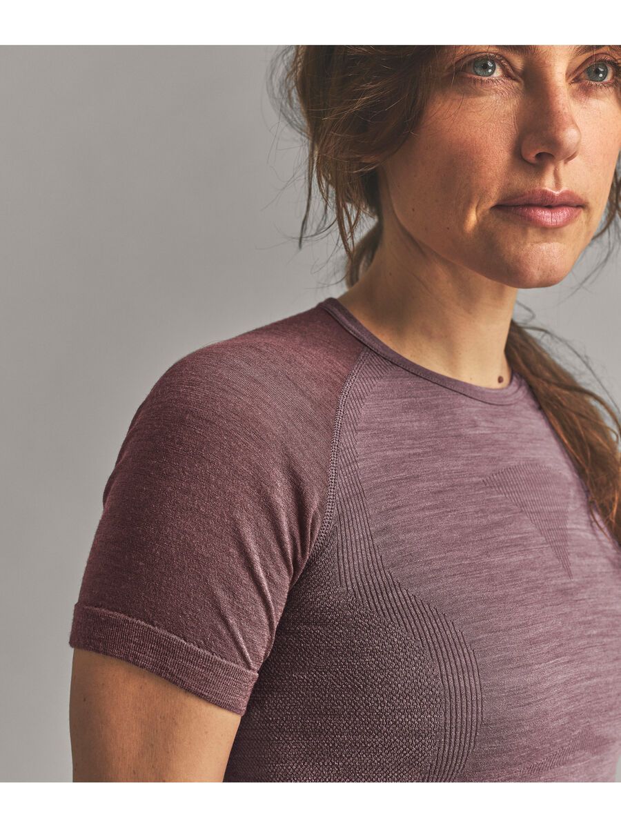 Ortovox 120 Merino Comp Light Short Sleeve W, dusk rose - Bild 6