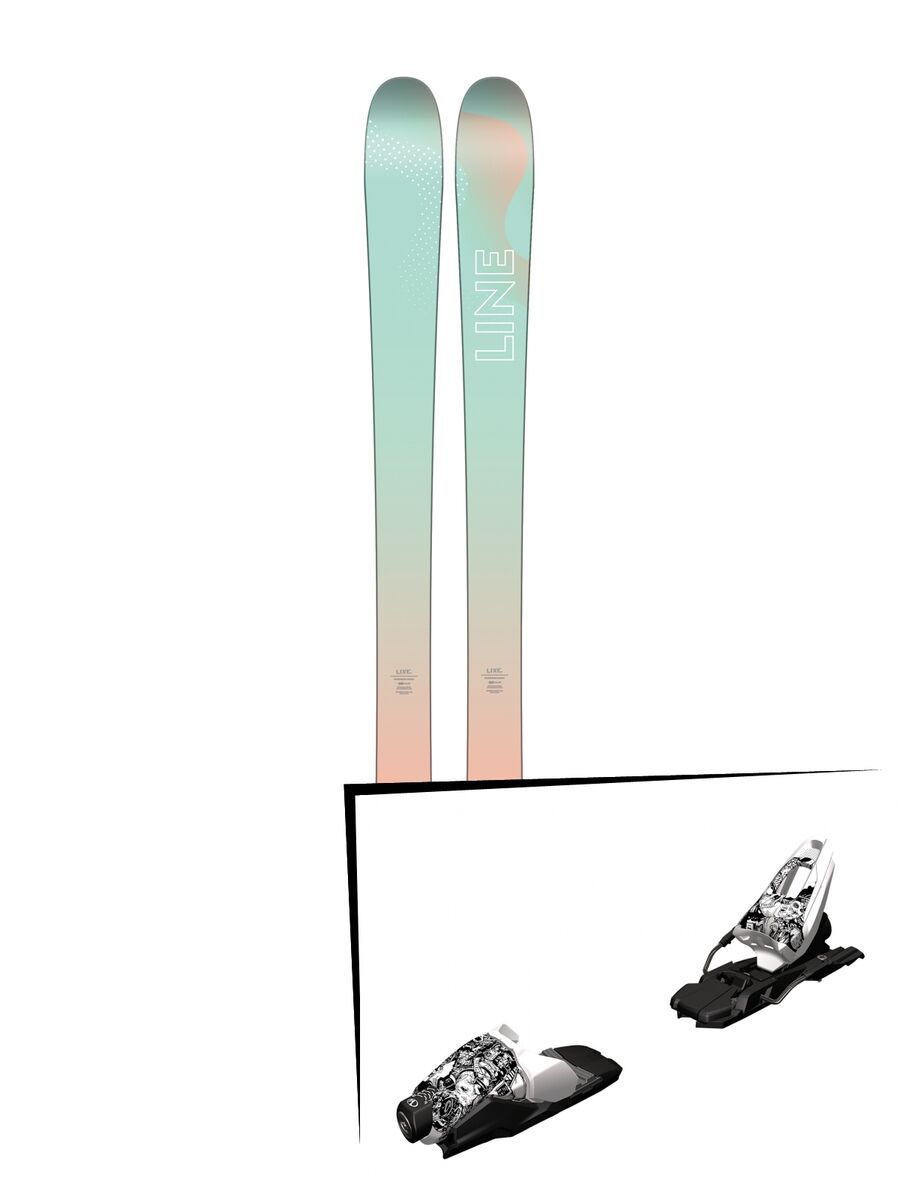 Set: Line Soulmate 86 2018 + Marker 10.0 FREE white/black - Bild 1