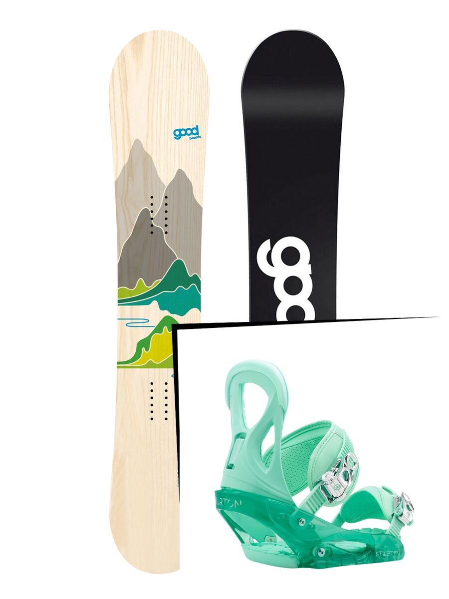 Set: goodboards Prima 2017 + Burton Stiletto (1712933S) - Bild 1